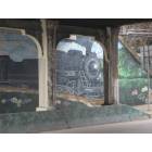 Greencastle: bridge mural - 2005 - donated by R. 