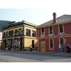 Skagway: The Klondike Gold Rush National Historic Park is located in downtown Skagway.