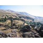 Wishram: : from the cliff into town
