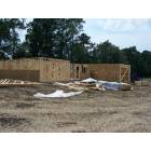 Teachey: our house being framed