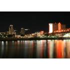 Shreveport: : Shreveport skyline at night