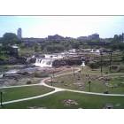 Sioux Falls: : The Beautiful Falls .A View from the tower. A joy for all visitors