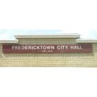 Fredericktown: Fredericktown City Hall sign