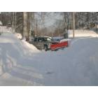 Sylvan Beach: Heavy Snowfall February 2007