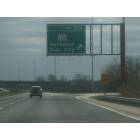 Coal City: I55 exit sign going south