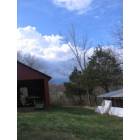 Hermann: A barn and beautiful sky near the Gasconade River