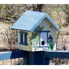 Young: Young Birdhouse 85554. Comment: It is the Post Office Birdhouse which is in the corner of the fence at the end of the post office.