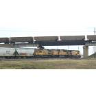 Grand Island: : Over/Under A Burlington Northern train passes above a Union Pacific, just east of downtown