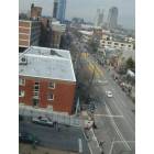 White Plains: : St. Patrick's Parade from view above Mamaroneck Ave