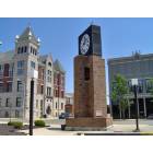 Logansport: Courthouse Clock & Masonic Temple