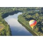 Binghamton: above from hot air ballon