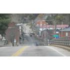 Scottsville: This is a picture of downtown Scottsville taken from the bridge.