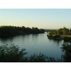 Red Bluff: View of the Sacramento River near Main Street
