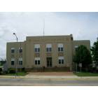 Stockton: : The Cedar County Courthouse was one of only two downtown buildings not destroyed by the May 4th 2003 tornado