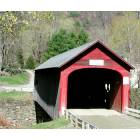 Green River Covered Bridge on Stage Road in Green River Village.