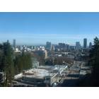 Portland: looking east toward Mt. Hood