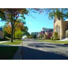 Huntington: Looking up 5th Avenue