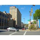 Huntington: Looking down 10th Street