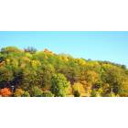 Pigeon Forge: Pigeon Forge: fall foliage - mountaintops in changing color!