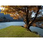 Cascade Locks: View from Marine Park to the Bridge of Gods, October 2007