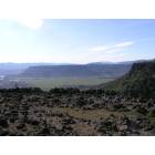 Sams Valley: Upper Table Rock looking towards Lower Table Rock