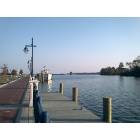 Washington: Looking toward the Pamlico River rail bridge
