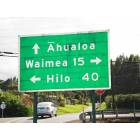 Honokaa: Street Sign in Honokaa 