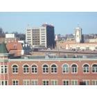 Dubuque: : A view north from the seventh story of the Julien Inn on Main