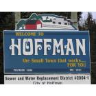 Hoffman: City Welcome sign