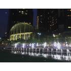 Detroit: The Detroit Riverfront at Night