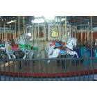 Elk City: This is the hand carved carousel that is in the Elk City Park