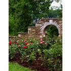 Huntington: Stone Arch at the Rose Garden