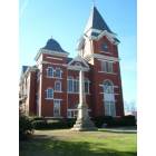 Talbotton: Confederate Memorial and Talbot County Courthouse - Talbotton