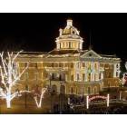 Marshall: marshall court house in wonderland of lights