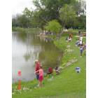 Kennedale: Kennedale municipal park during 2006 Kid Fish competition.