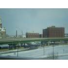 Dubuque: : A view of downtown.
