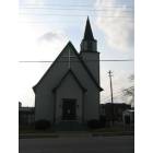 Dawson: Dawson Presbyterian Church - Stonewall Street - Dawson Historic District
