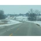 Braymer: : Driving into town on County Road A