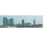 Fort Worth: : Skyline from Yucca Ave