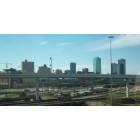 Fort Worth: : Skyline from I-30 ramp to I-35W