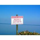 Winter Garden: Lake Apopka Do Not Feed Alligators