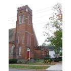 Springville: Springville Center for the Arts in the historic formerly Baptist Church, built circa 1868