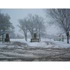 Aubrey: Providence Creek Village during March 2008 Snowstorm (5 miles south of Aubrey on FM 2931)