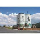 Antonito: Grain Towers with murals