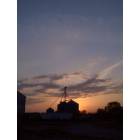 Wilton: Sunset View - Duffe Grain Elevators - 2005