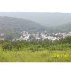 Mountain top veiw of Tremont PA