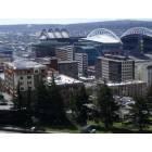 Seattle: : The Stadiums, view from Harborview Hospital