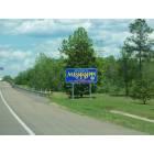 Vicksburg: Mississippi sign on I-20