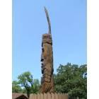 Iowa Falls: : Indian Monument, Side View
