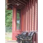 South Cle Elum: Depot at South Cle Elum that has benches for passengers that left over 50 years ago